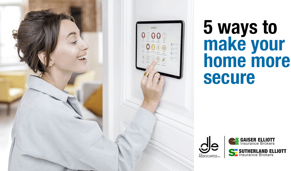 making your home more secure with a home security system
