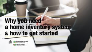 Taking a home inventory for insurance purposes