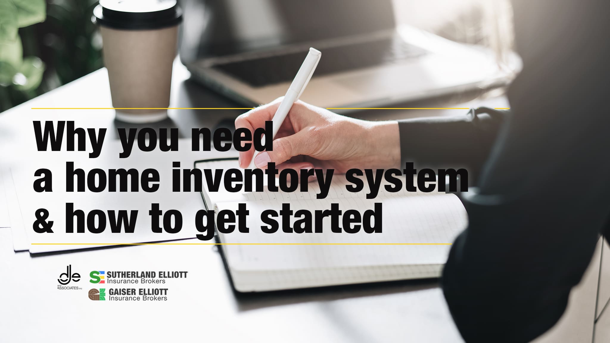 Taking a home inventory for insurance purposes