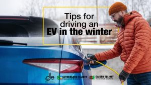 winter driving with EV