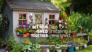 Installing a new shed