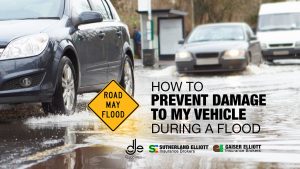 prevent damage to my car during a flood