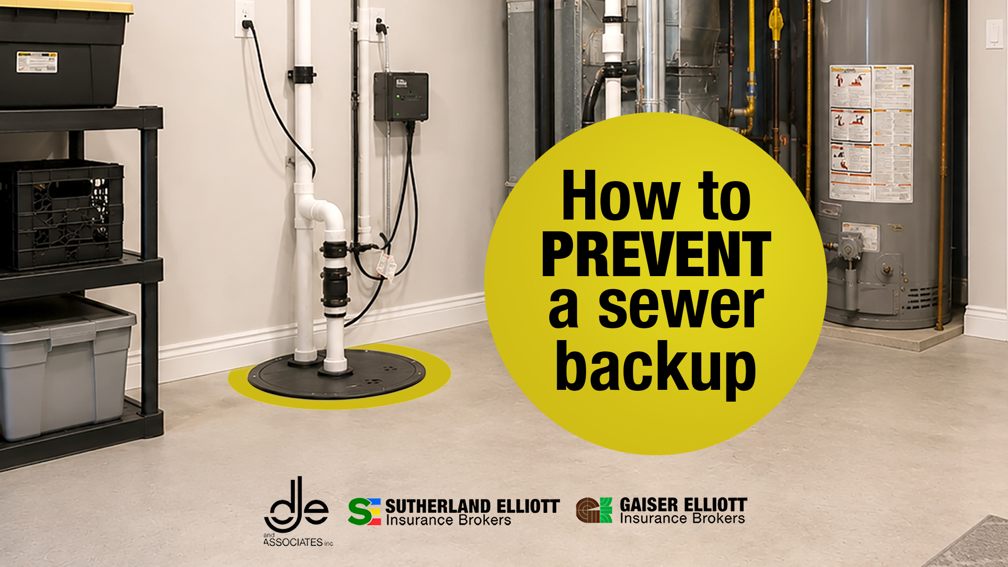 preventing sewer backup in your home