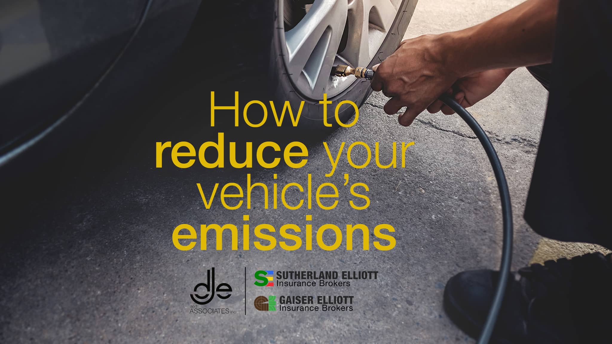 reduce your vehicle’s emissions